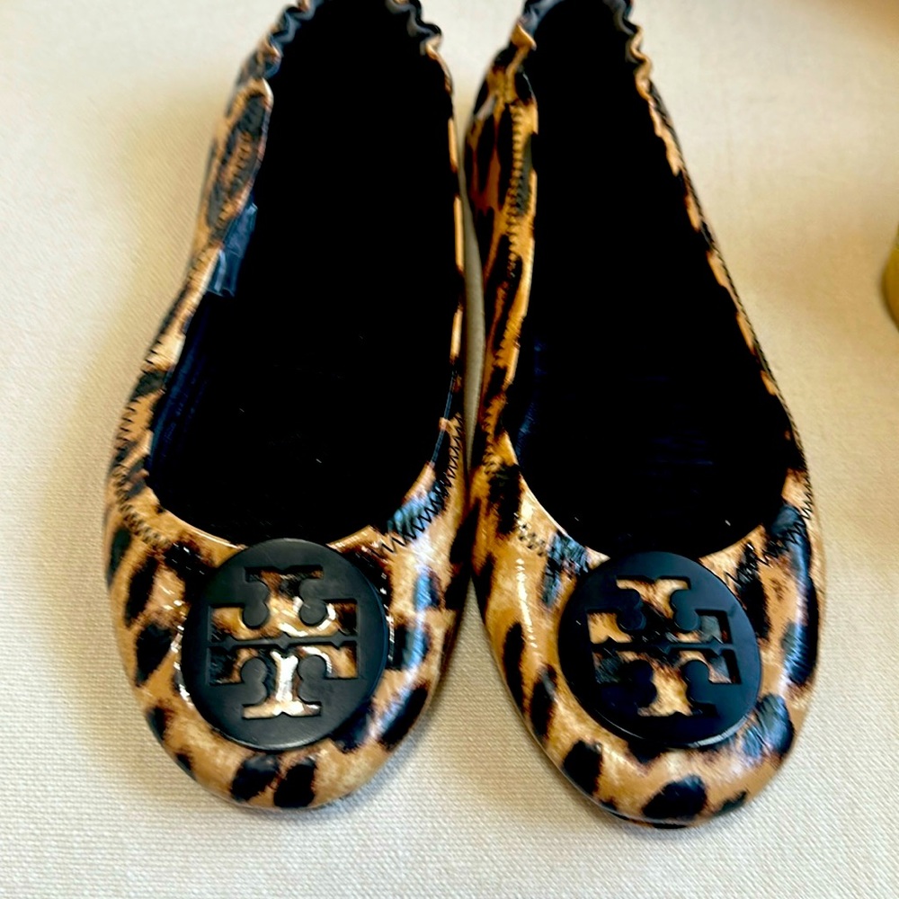 Tory Burch Minnie Ballet Size 8